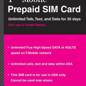 T-Mobile Prepaid Sim Kit