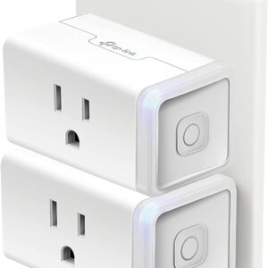 Kasa Smart Plug HS103P2, Smart Home Wi-Fi Outlet Works with Alexa, Echo, Google Home, 2 Pack