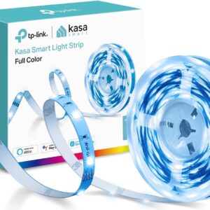 Kasa Smart LED Light Strip, 16.4ft WiFi LED Strip Works with Alexa, Google Home, SmartThings, High Brightness with 16 Million Colors, RGB