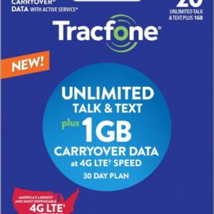 Tracfone - $20 Top Up Card