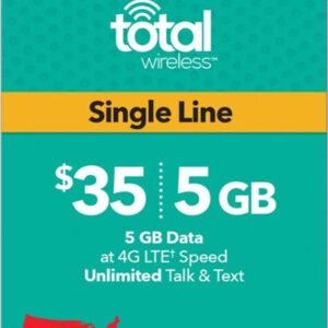 Total Wireless - $35 Top Up Card