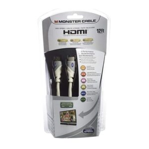 Monster Cable High Performance 24 Carat HDMI Cable 12 feet