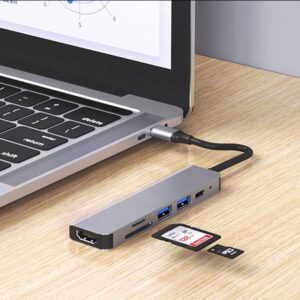 Type-C 6 in 1 Adapter