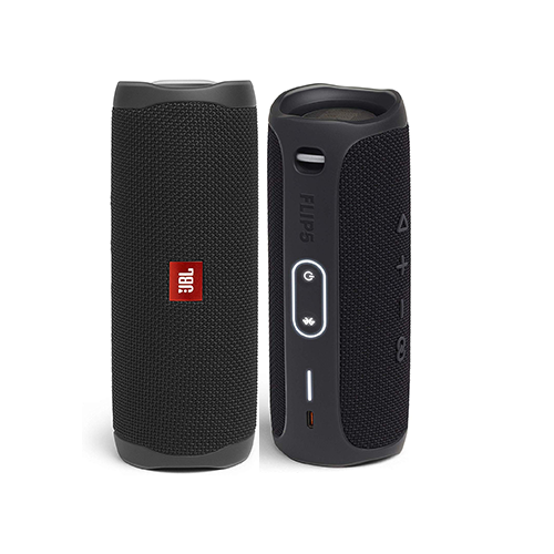 JBL – Flip 5 Portable Bluetooth Speaker – Black