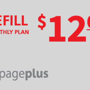 Pageplus - $12 Top Up Card