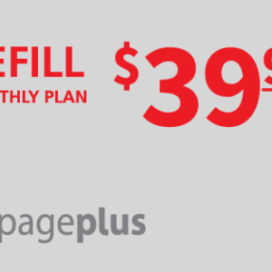 Pageplus - $39.95 Top Up Card